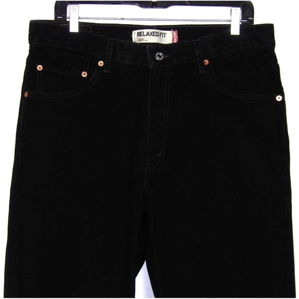 Levi's 100% Cotton Vintage 559 Relaxed Straight Denim Jeans Men's 33 X 32